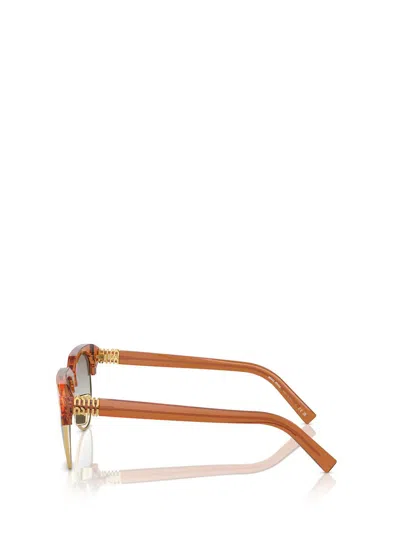 Miu Miu Eyewear Sunglasses In Brown