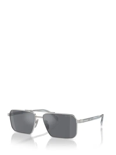 Prada Double Bridge Rectangle-frame Sunglasses In Multi