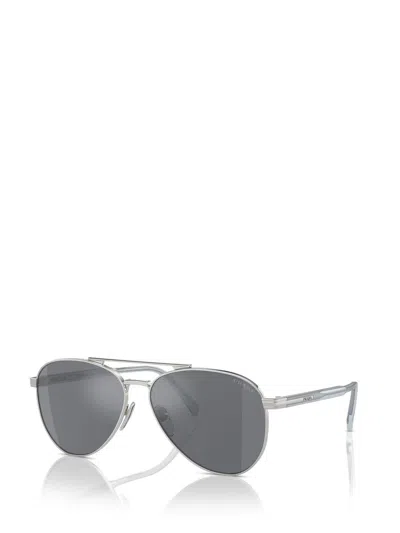 Prada Aviator-frame Sunglasses In Gray