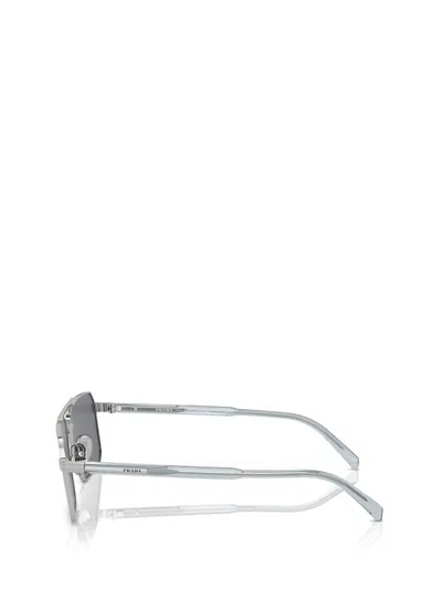 Prada Double Bridge Rectangle-frame Sunglasses In Multi