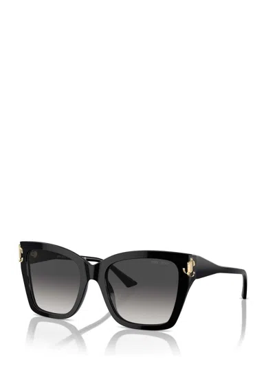 Jimmy Choo Jc 5012f 50008g 54mm Womens Square Sunglasses In Black
