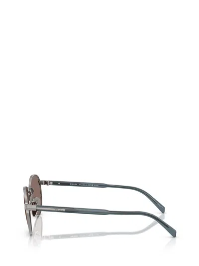 Prada Full Frame Sunglasses In Brown