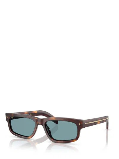 Prada Acetate Sunglasses In Blue