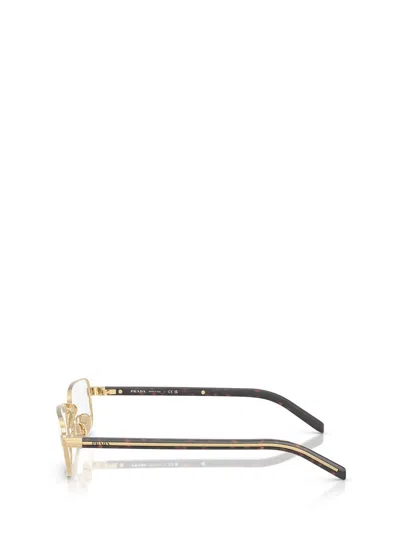 Prada Full Frame Plain Mirror In Gold