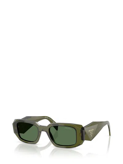 Prada Runway 49mm Rectangular Sunglasses In Multi