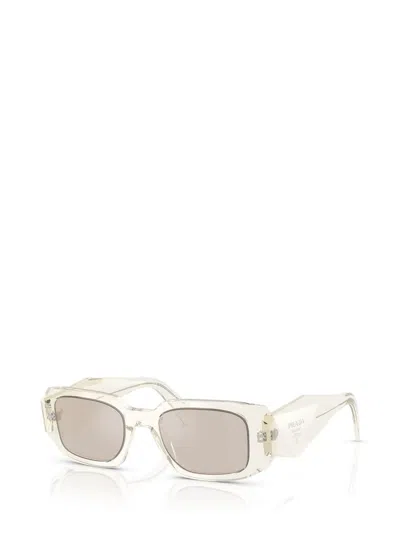Prada Pr 17wsf Rectangular Sunglasses In Multi