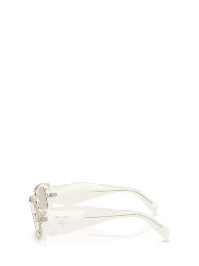 Prada Pr 17wsf Rectangular Sunglasses In Multi