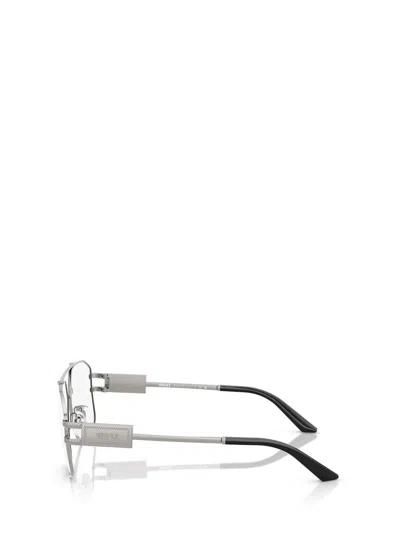 Versace 59mm Pilot Optical Glasses In Silver