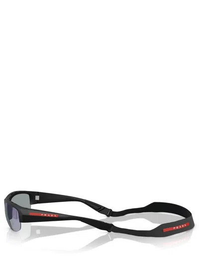Prada Eyewear Rectangular Frame Sunglasses In Purple