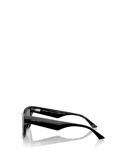 Jimmy Choo Eyewear Cat-eye Frame Sunglasses In Black