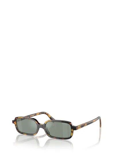 Miu Miu Eyewear Sunglasses In Metallic