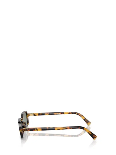 Miu Miu Eyewear Sunglasses In Metallic