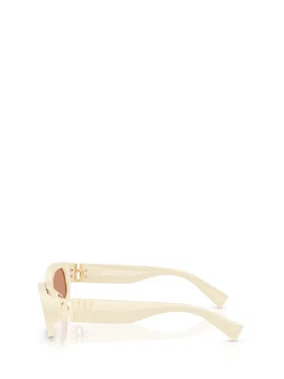 Miu Miu Eyewear Sunglasses In Neutral