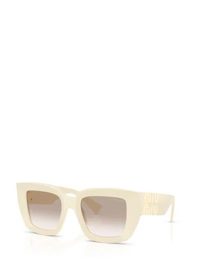 Miu Miu Eyewear Sunglasses In Neutral