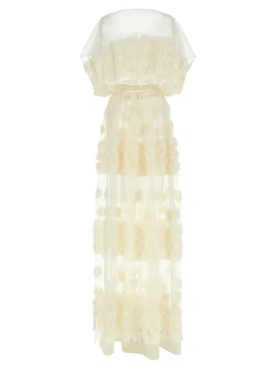 Norma Kamali Super Os Dresses White In Neutral