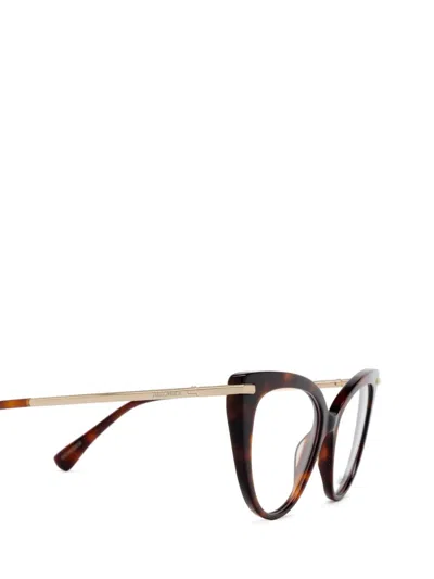 Max Mara Eyeglasses In Brown