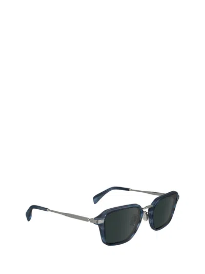 Paul Smith Kramer 52mm Rectangular Sunglasses In Blue