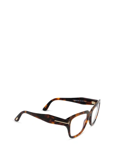 Tom Ford Eyewear Eyeglasses In Animal Print