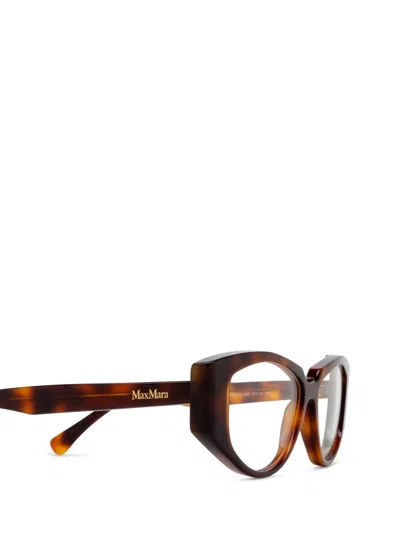 Max Mara Eyeglasses In Brown