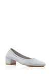 MARYAM NASSIR ZADEH Ice Blue Suede Roberta Ballerina
