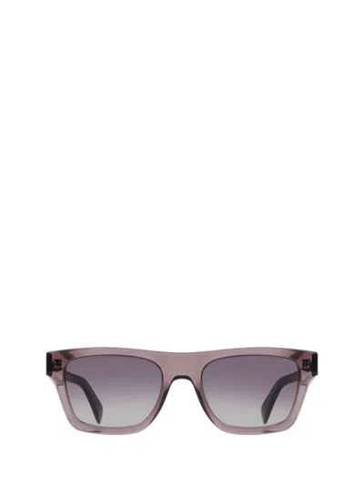 Paul Smith Morrel 54mm Gradient Rectangular Sunglasses In Gray