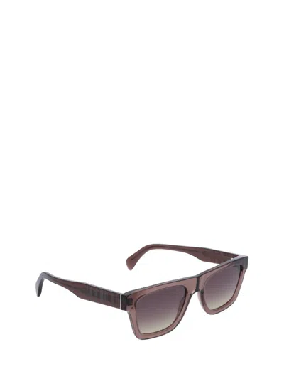 Paul Smith Morrel 54mm Gradient Rectangular Sunglasses In Gray