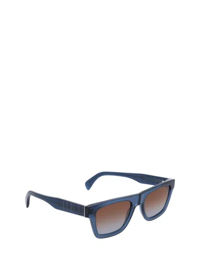 Paul Smith Morrel 54mm Gradient Rectangular Sunglasses In Blue