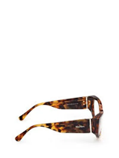 Max Mara Full Frame Plain Mirror In Brown