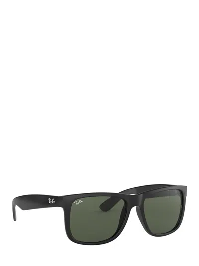 Ray Ban Ray-ban Justin 54mm Rectangular Sunglasses In Black