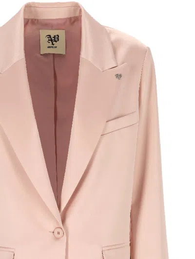 Aniye By Single-breasted Blazer Jacket In Pink