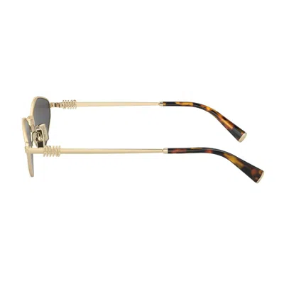 Miu Miu 0mu 56zs Miu Regard Zvn5s0 Gold Sunglasses