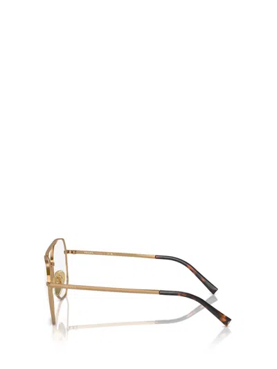 Prada Eyewear Eyeglasses In Gold
