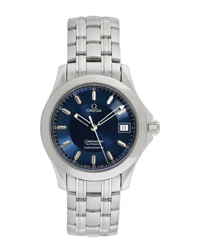 Pre-owned Omega Men's Seamaster Chronometer Watch, Circa 1990's (authentic Pre-loved) In Brown