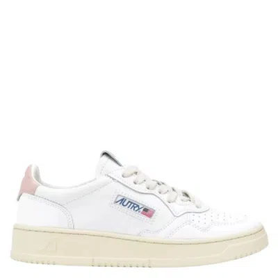 Autry Medalist Aulw Ll26 Sneakers Woman Whire And Pink In White