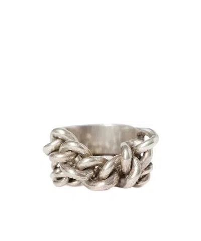 Ann Demeulemeester Ize Ring In Neutral
