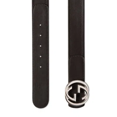 Gucci Reversible Belt With Interlocking G Buckle