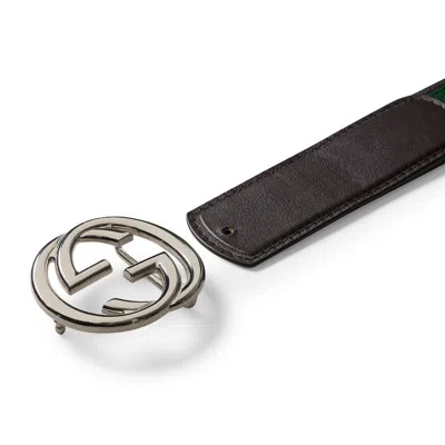 Gucci Reversible Belt With Interlocking G Buckle