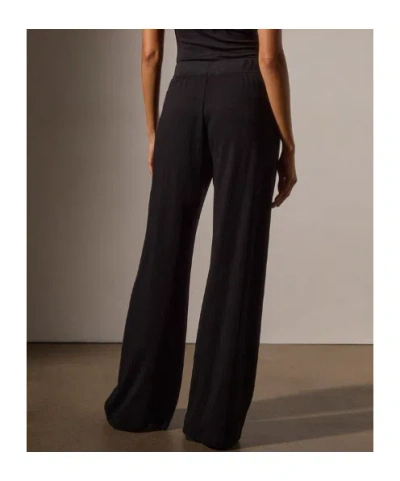 James Perse Drawstring Track Pants In Black