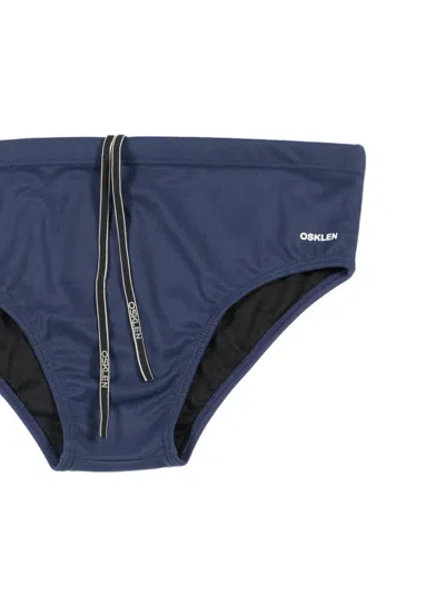 Osklen Drawstring Swim Trunks In Brown