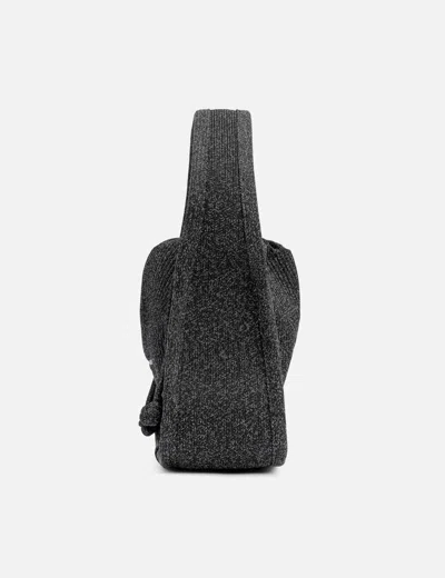 Alexander Wang Drawstring Top-handle Shoulder Bag In Black