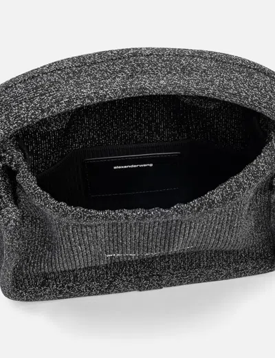 Alexander Wang Drawstring Top-handle Shoulder Bag In Black