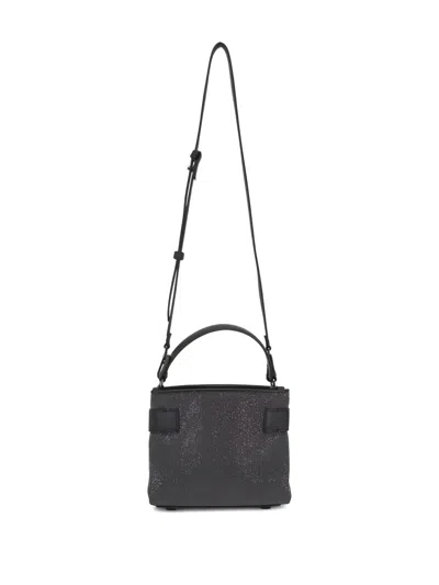 Brunello Cucinelli Small Precious Essence Mini Bag In Black