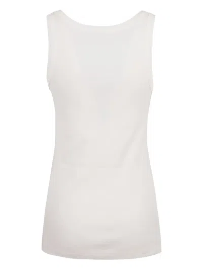 Prada Embellished Vest In Multi