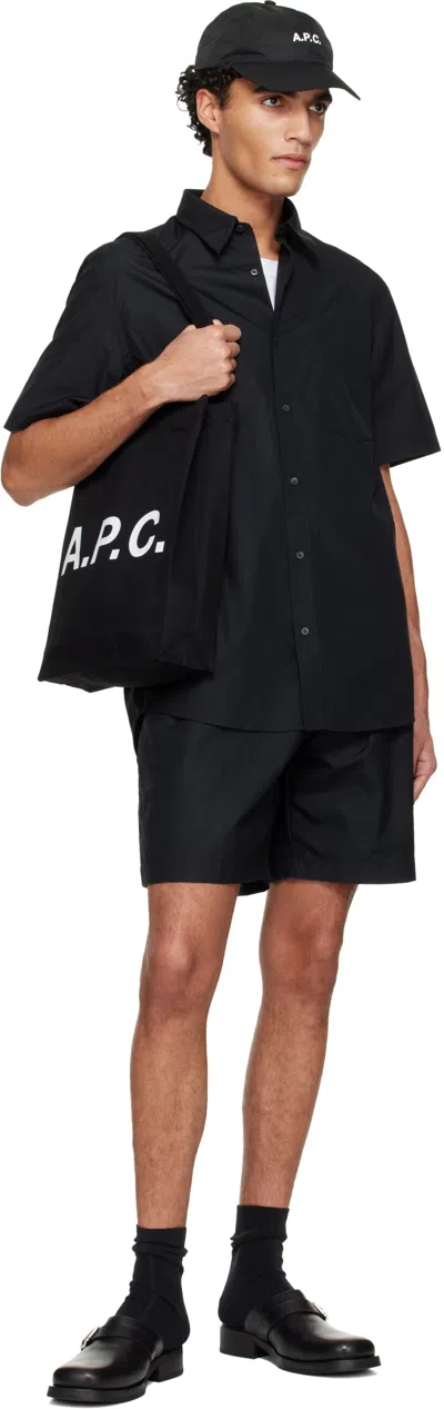 A.p.c. Black Bart Shirt In Black