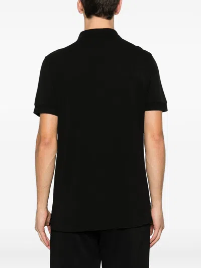 Tom Ford Mens Black Short-sleeve Lyocell-cotton Piquet Polo Shirt In Black