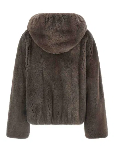 Simonetta Ravizza Barry Fur Brown In Brown