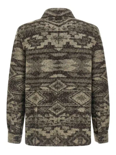 Isabel Marant Kervon Puffer Jackets Brown In Brown