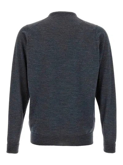 John Smedley Marcus Sweater In Brown