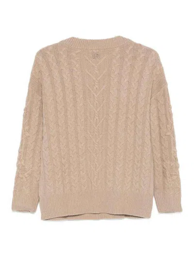 Ermanno Firenze V-necked Sweater In Gray