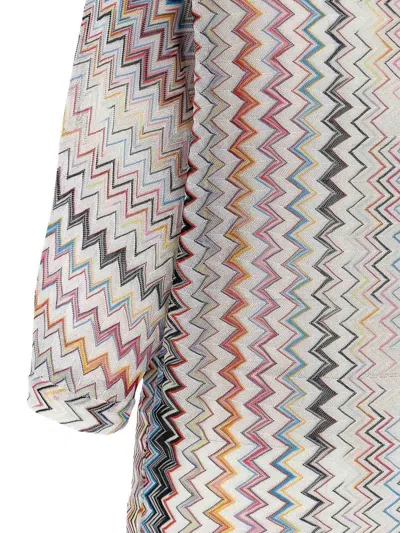 Missoni Relaxed Fit Knit Top With Zigzag Design In Multi